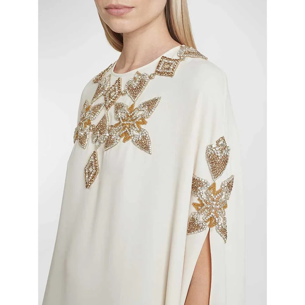 Embroidered caftan gown – Loriva