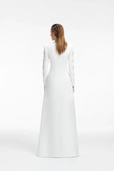 embellished celestial motif gown – Redal