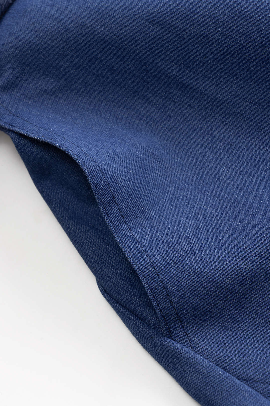 Denim Tube Top And Ruched Tie Front Pocket Wide Leg Jeans Set