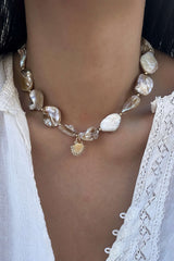 Irregular Shell Starfish Necklace
