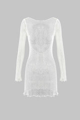 Lettuce Trim Backless Cover Up