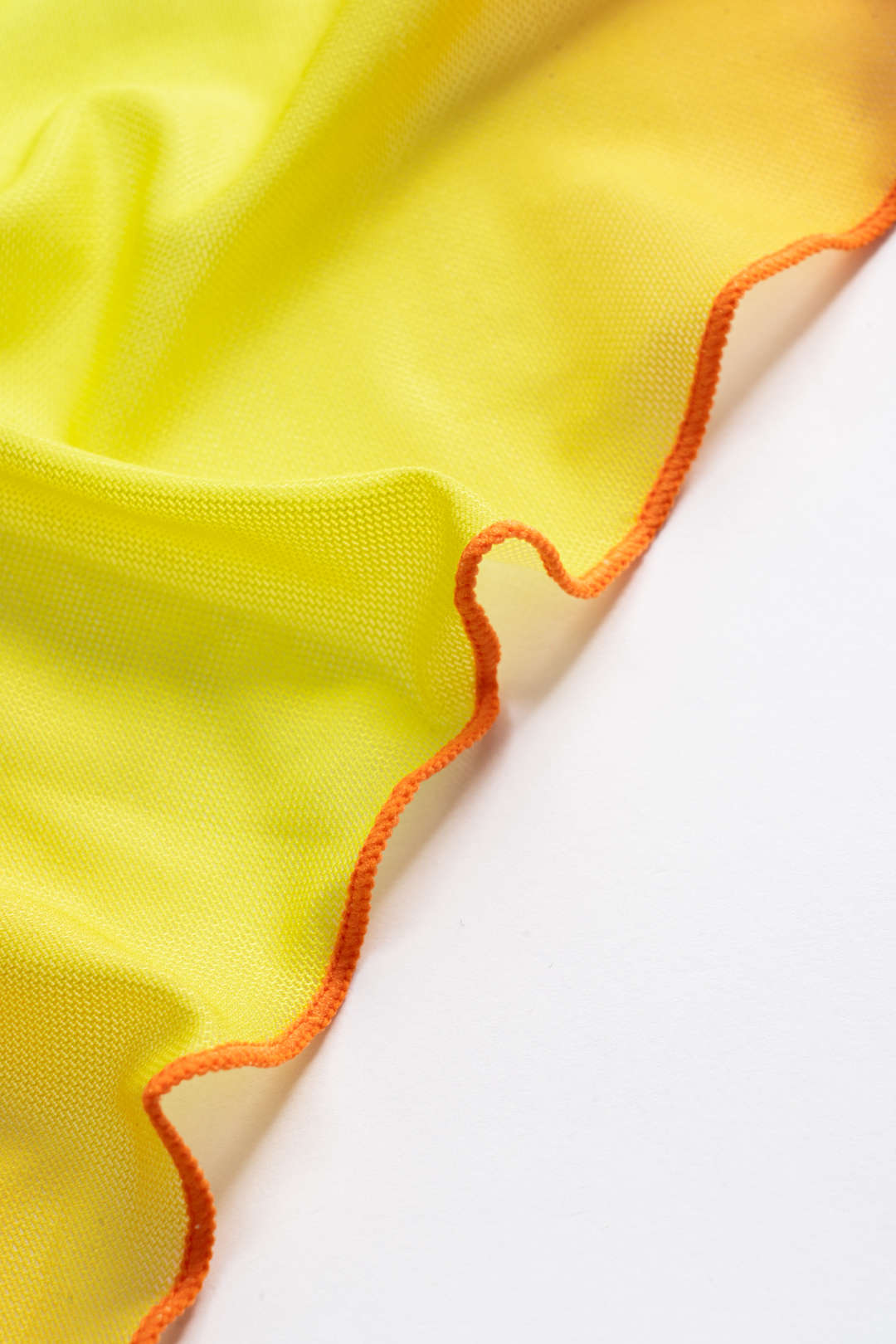 Ombre Mesh Tie Asymmetrical Skirt