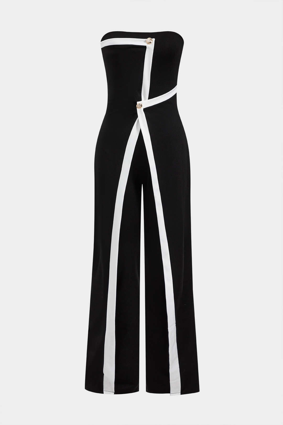 Wrap High Waist Sleeveless Jumpsuit
