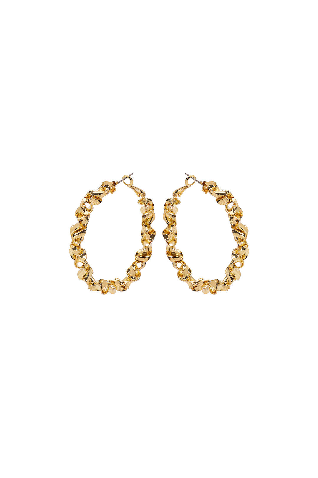 Metal Geometric Irregular Earrings