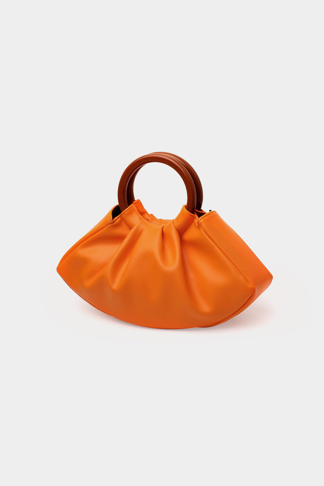 Ruched Tote Bag