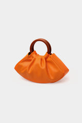 Ruched Tote Bag