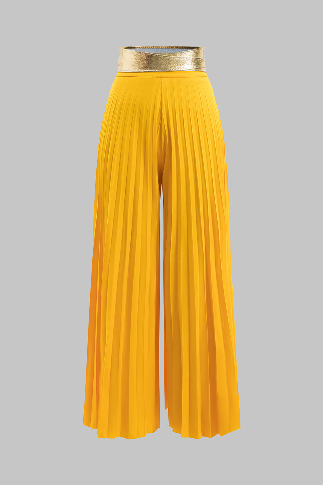 Ruffle Cami Top And Pleated Trousers Set