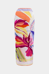 Floral Print Tie Front Cover Up