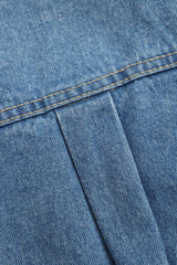 Denim Pocket Short Sleeve Shirt
