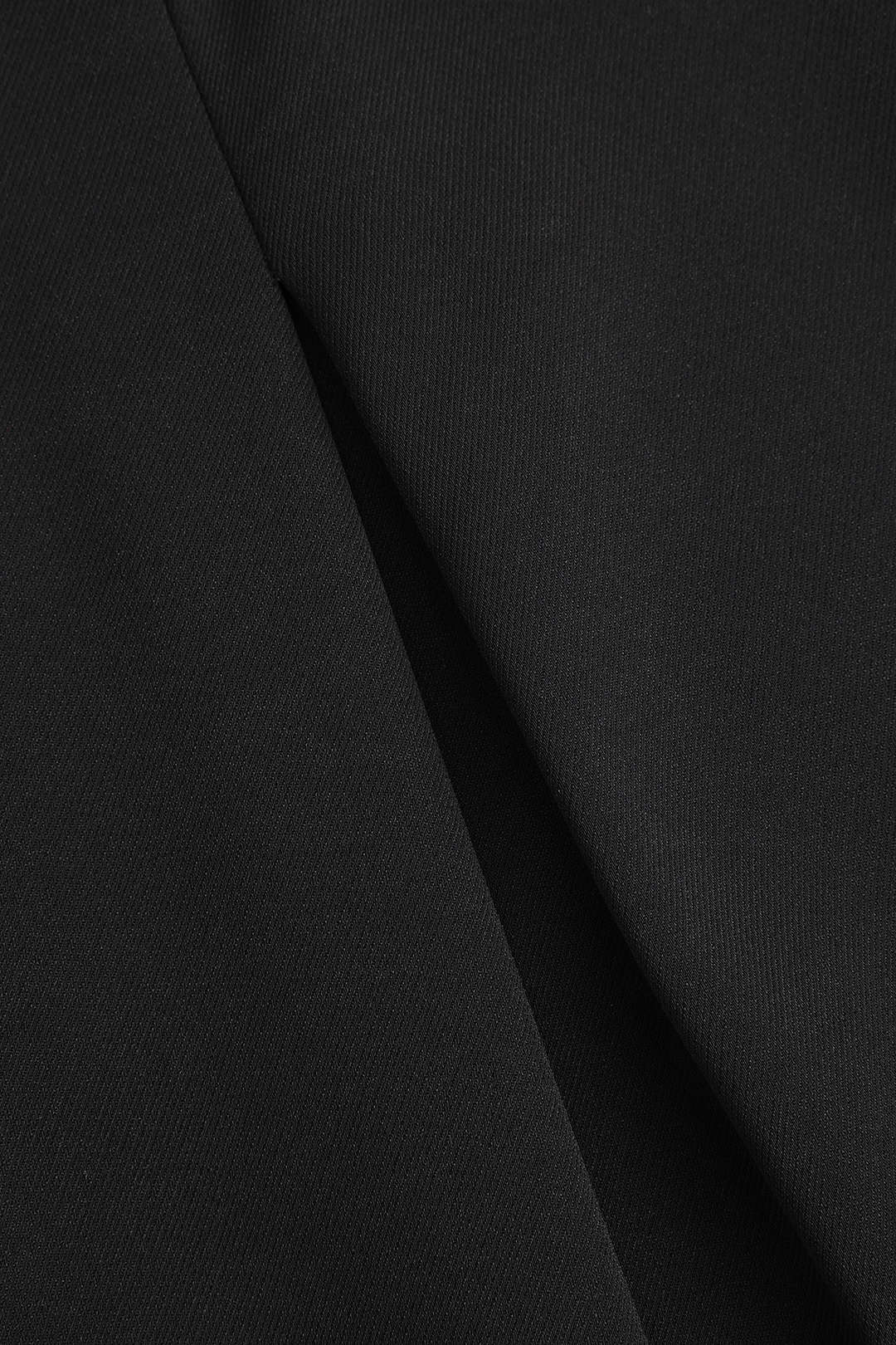 Pleated Button Wide Leg Trousers