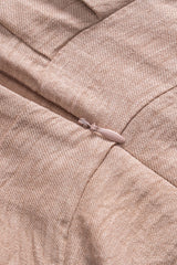 Ruched Zipper Short Sleeve Romper