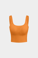 Solid Textured Backless Tank Top