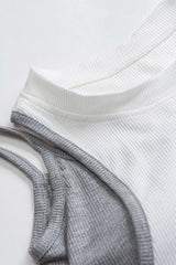 Contrast Tank Top