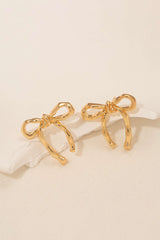 Bowknot Simple Earrings
