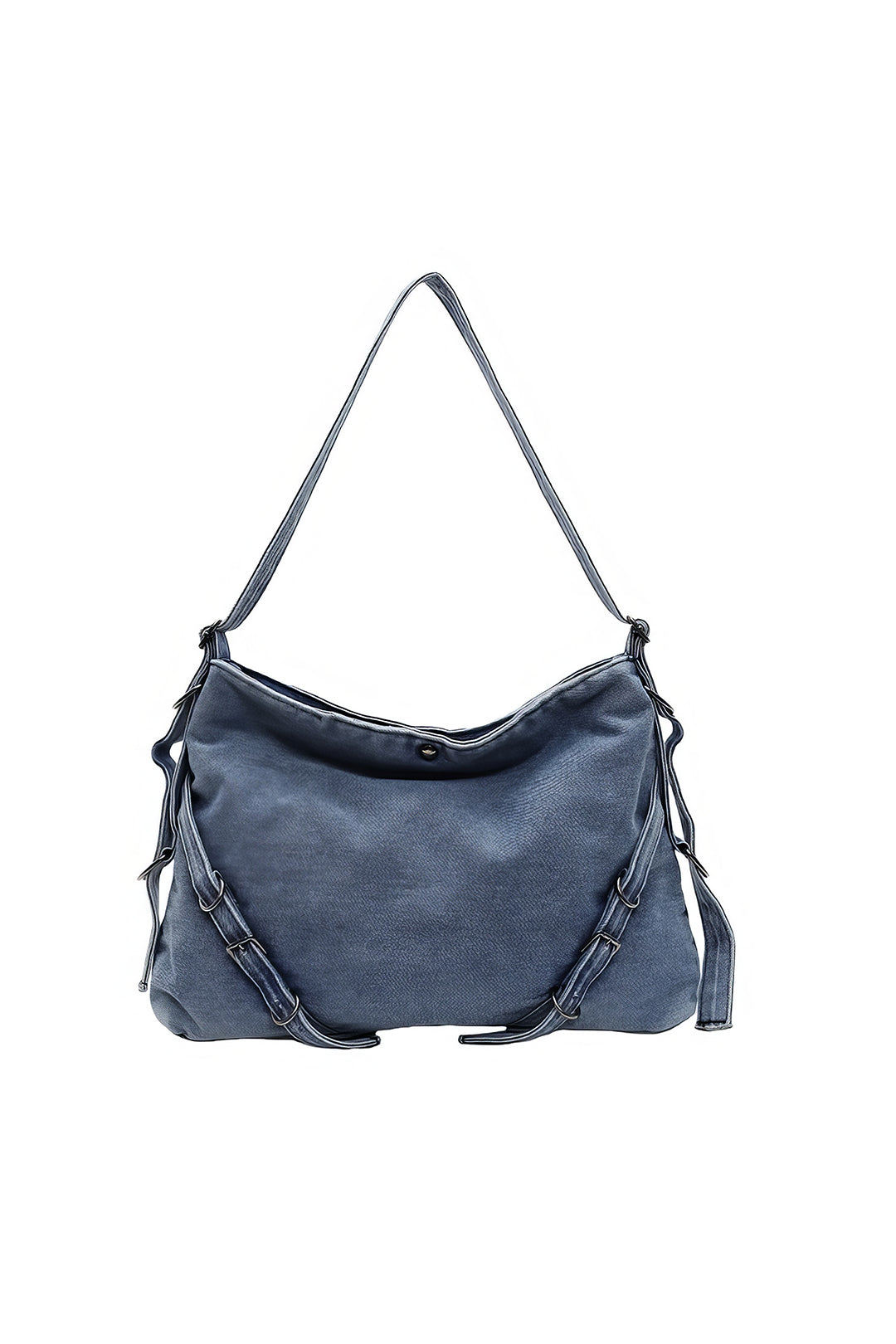 Washed Denim Cross-Body Bag