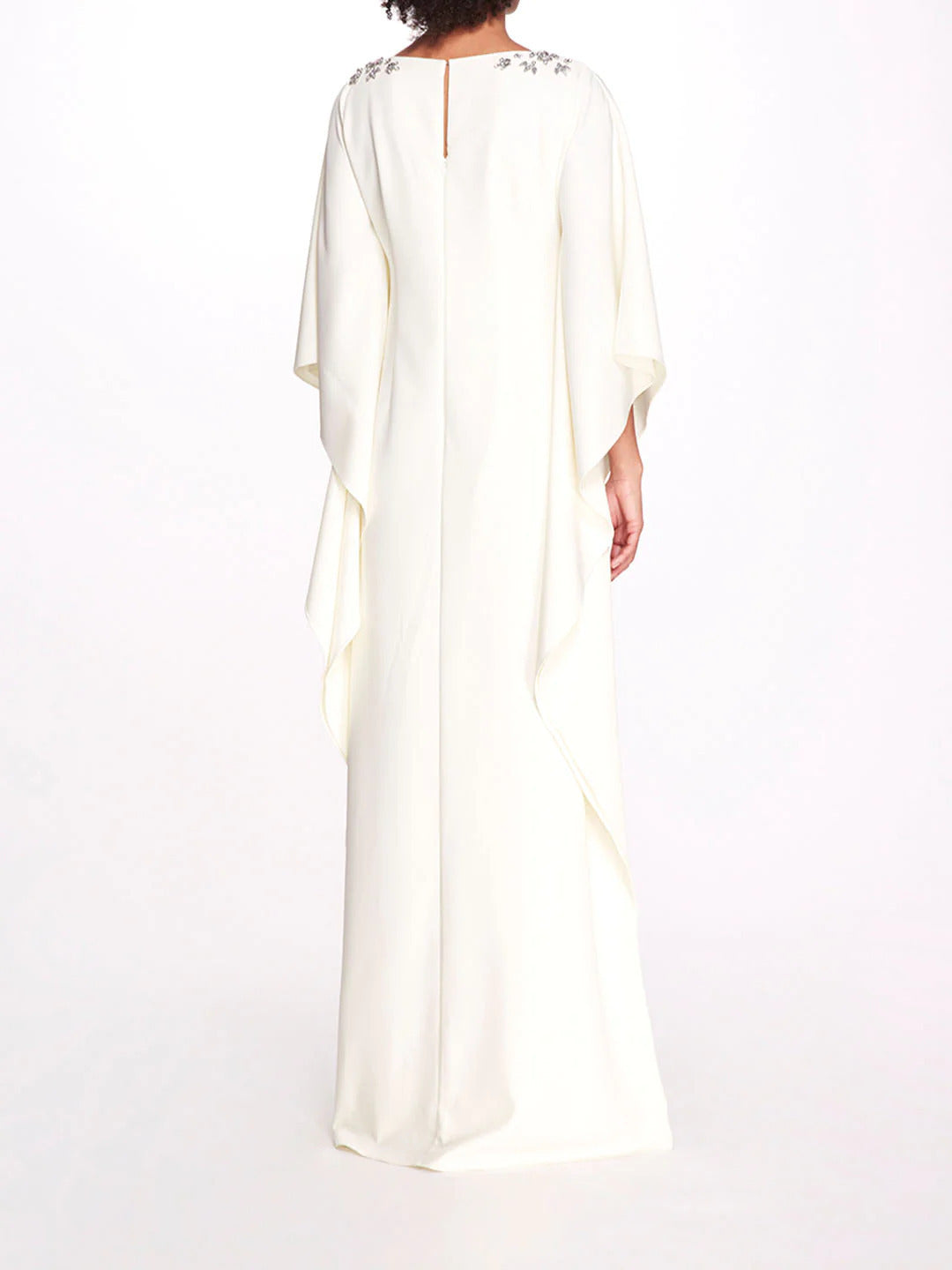 Embellished neckline kaftan gown – Katyie